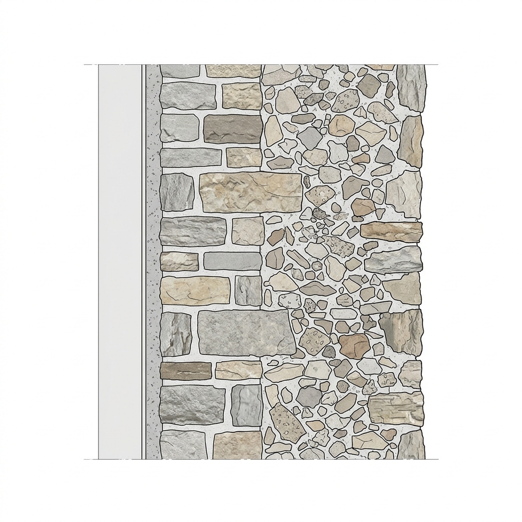 Stone Wall construction